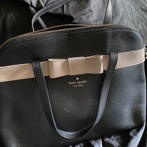 Kate Spade bow satchel w/matching bow wallet